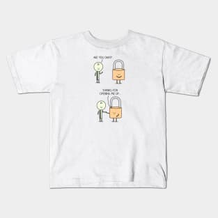 Communication is key Kids T-Shirt